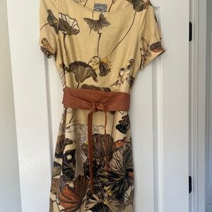 Anthropologie Floral Dress